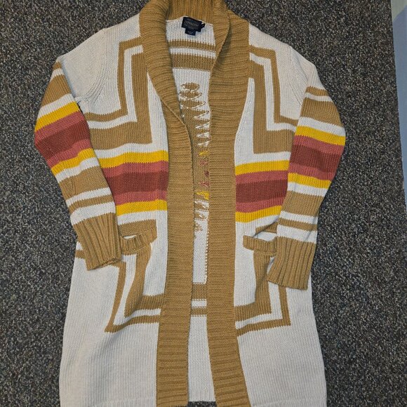 Pendleton Womens Harding Open Front Cardigan - Picture 2 of 7